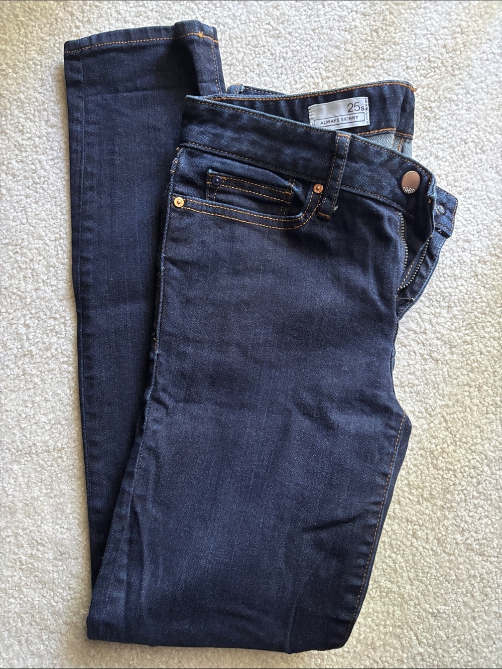 Gap Always Skinny jeans 25S EUC